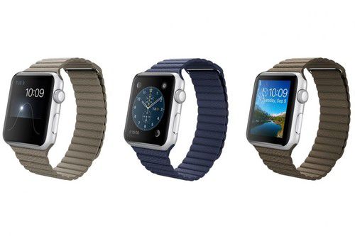 Apple Watch 皮制回环形表带带防水属性?